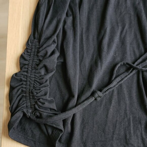 Ava & Viv Ruched Side Tie Tank Top - Picture 2 of 3